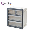 Qubit Quad Storage Cube Organizer