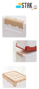 DuraStak Foldable Storage Box Organizer Size S - 18L Capacity