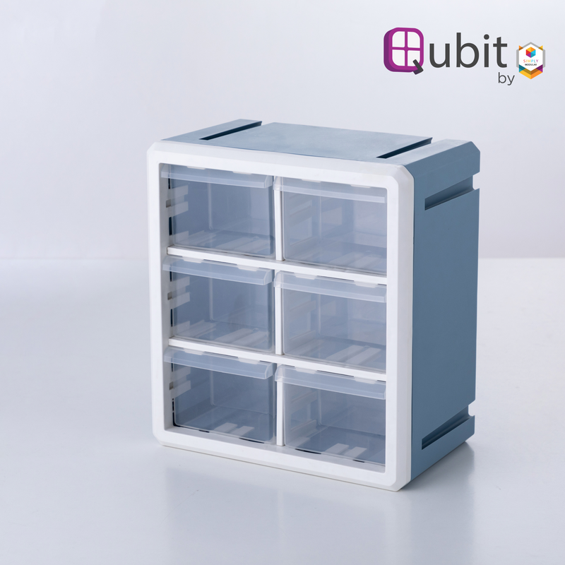 Qubit Hexa2 Storage Cube Organizer