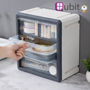 Qubit Quad Storage Cube Organizer