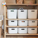 Shimoyama Muji Style PE Storage Box Organizer Soft Touch Big Deep Size (no lid) - Size C