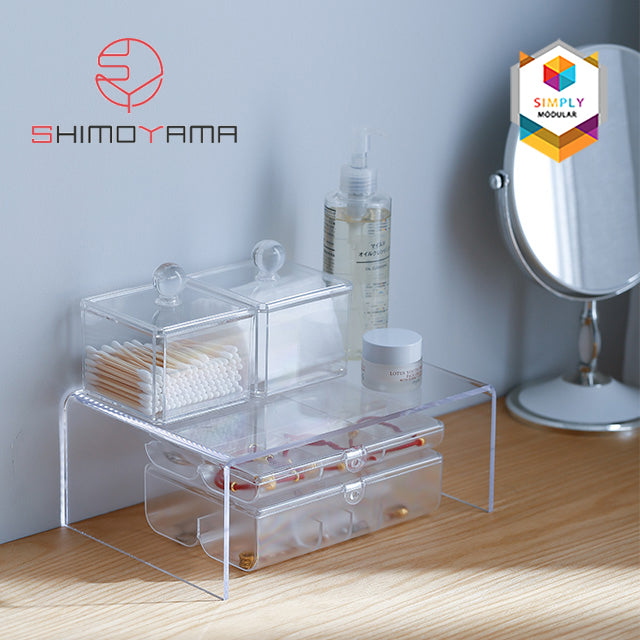 Shimoyama Muji Style Small U Shape Rack Make Up Storage Organizer