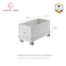 Shimoyama Muji Style Office Organizer Set (Body)- Shallow Type Storage
