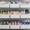 Shimoyama Muji Style Plastic Storage Box Organizer with Handle (Small)