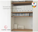 Shimoyama Muji Style File Storage Box-Height 24cm Plastic Organizer