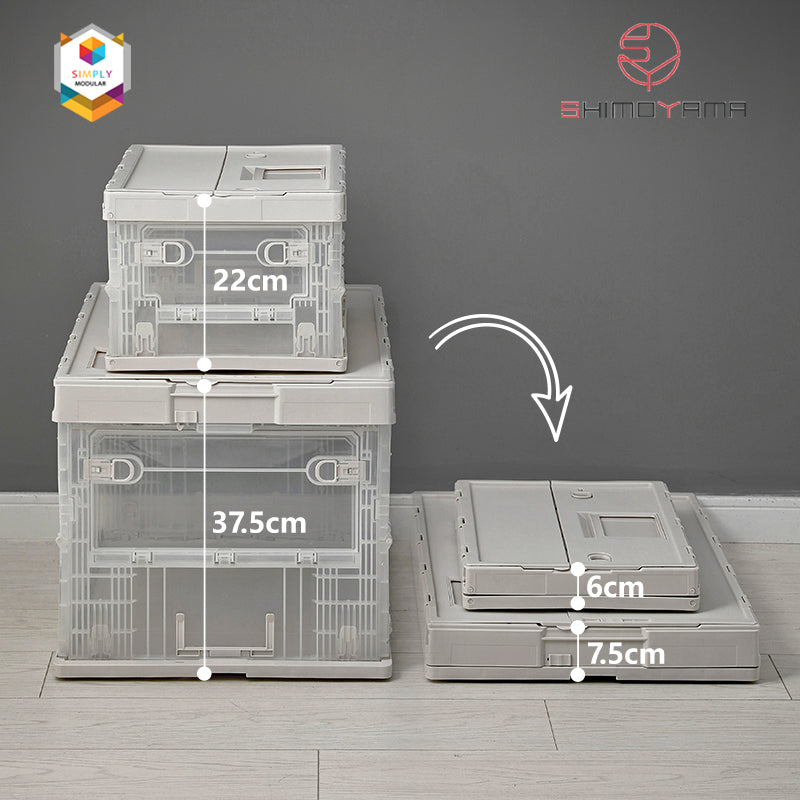 Shimoyama Muji Style Large Foldable Storage Bin Box Organizer