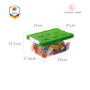 Shimoyama Lego Small Toy Plastic Clear Storage Box