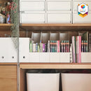 Shimoyama Muji Style Office File Box Vertical File Box Plastic Organizer