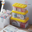 Shimoyama Lego Box Set of 3 Plastic Storage Organizer