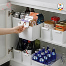 Shimoyama Muji Style Plastic Storage Basket Narrow Type Organizer