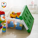 Shimoyama Lego Middle Toy Plastic Clear Storage Box