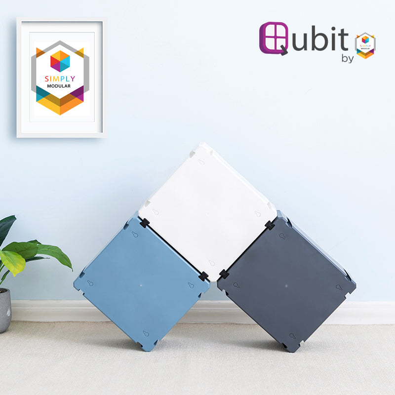 Qubit Versa Cube with Doors Storage Organizer