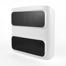 Perch 3-Piece Magnetic Wall Mounted Storage Organizer, White