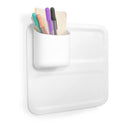Perch Bitsy Magnetic Wall Mounted Storage Organizer, White