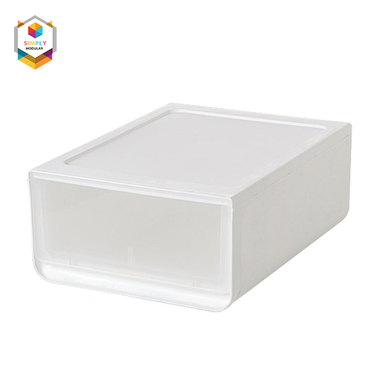 Qubit Drawer Series: Medium 11L Storage Plastic Cabinet Organizer