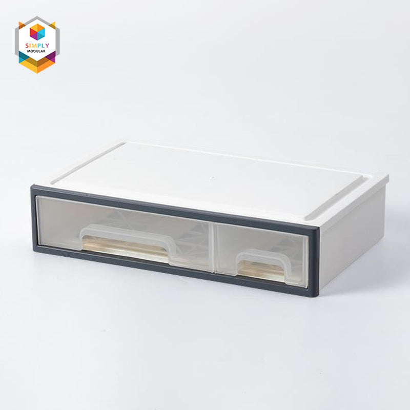 Qubit Level Duo Mini Storage Drawer Organizer