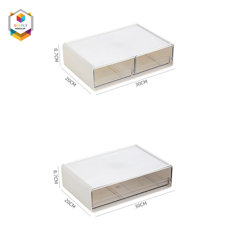 Qubit Level Acrylic Series (two drawer)