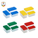 Shimoyama Lego Box Set of 3 Plastic Storage Organizer