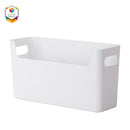 Shimoyama Muji Style Plastic Storage Box Organizer with Handle (Small)