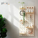 Plex Wooden Peg for Plex Pegboard Wall Mounted Decor Organizer
