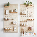 Plex Pegboard Floating Shelf Wall Mounted Decor Organizer