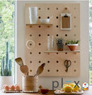 Plex Pegboard 40 x 60 cm Wall Mounted Decor Organizer