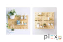 Plex Wooden Peg for Plex Pegboard Wall Mounted Decor Organizer